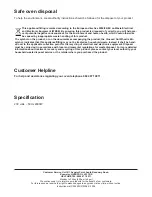 Preview for 12 page of Coolzone CZ55553 Installation And Operating Instructions Manual