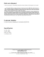 Preview for 12 page of Coolzone CZ55582 Installation And Operating Instructions Manual