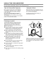 Предварительный просмотр 5 страницы Cooper & Hunter CH-D005WD1-12LD Owner'S Manual