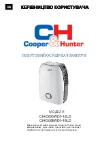 Предварительный просмотр 22 страницы Cooper & Hunter CH-D005WD1-12LD Owner'S Manual