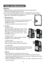 Предварительный просмотр 13 страницы Cooper & Hunter CH-D008WDN6-20LD Owner'S Manual