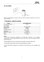 Предварительный просмотр 28 страницы Cooper & Hunter CH-D009WD8-20LD User Manual