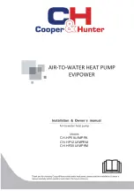 Preview for 1 page of Cooper & Hunter CH-HP08UIMPRK Owner'S Manual