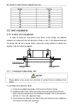 Предварительный просмотр 22 страницы Cooper & Hunter CH-IC035RK Owner'S Manual