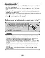 Preview for 18 page of Cooper & Hunter CH-S09FTXTB-W Owner'S Manual