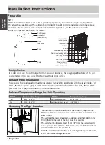 Preview for 12 page of Cooper & Hunter CH-STLS-14AC Owner'S Manual & Installation Manual