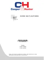 Предварительный просмотр 1 страницы Cooper & Hunter CHML-U36RK4 Service Manual