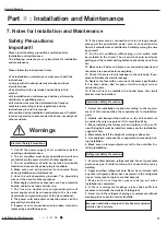 Предварительный просмотр 13 страницы Cooper & Hunter CHML-U36RK4 Service Manual