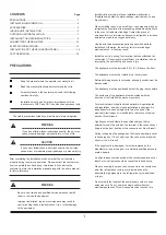 Preview for 2 page of Cooper & Hunter SOPHIA CH-09MSPHCT-230VI Installation Manual