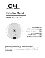 Preview for 1 page of Cooper & Hunter SPHNS-S01E User Manual