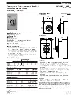 Cooper Bussmann 30A-60A Specifications предпросмотр