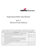 Preview for 15 page of Cooper Bussmann BRICK 6125TD Specification Sheet