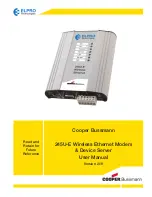 Preview for 1 page of Cooper Bussmann ELPRO 245U-E User Manual