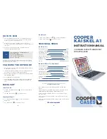 Cooper Cases KAI SKEL A1 Instruction Manual preview