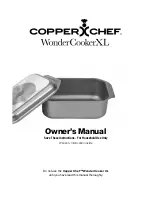 Cooper Chef Wonder Cooker XL Owner'S Manual preview