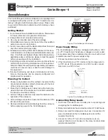 Cooper Controls Greengate CK4-120NO Installation Sheet preview