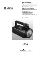 Cooper Crouse-Hinds CEAG HE 8 EURO Operating Instructions Manual preview