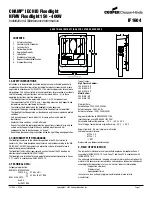 Preview for 1 page of Cooper Crouse-Hinds CHAMP IF1604 Installation & Maintenance Information