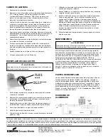 Предварительный просмотр 12 страницы Cooper Crouse-Hinds ILLUMINATOR EVFT GB Installation & Maintenance Information