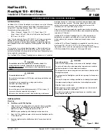 Cooper Crouse-Hinds Paulihn hazFlood DFL Series Installation & Maintenance Information preview