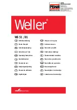 Предварительный просмотр 1 страницы Cooper Hand Tools PEWA Weller WS 51 Operating Instructions Manual