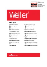 Cooper Hand Tools Weller WHP 300 Operating Instructions Manual preview