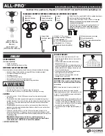 Предварительный просмотр 1 страницы Cooper Lighting Solutions All-Pro MST18R17L Instruction Manual