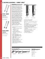 Preview for 1 page of Cooper Lighting 670 Specification Sheet