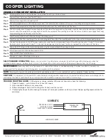 Preview for 2 page of Cooper Lighting All Pro APX Exits Installation Instructions