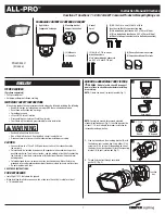 Cooper Lighting ALL-PRO FSL2030LC Instruction Manual предпросмотр