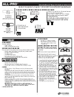 Cooper Lighting ALL-PRO FT1850LW Instruction Manual предпросмотр