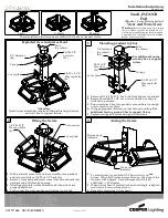 Cooper Lighting AMETRIX C-Scroll P4R Installation Instructions preview