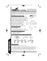 Предварительный просмотр 16 страницы Cooper Lighting CMS180 Instruction Manual