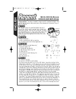 Предварительный просмотр 2 страницы Cooper Lighting CMS185, CMS185W Instruction Manual