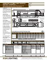 Preview for 1 page of Cooper Lighting Cobolight CR211135 Specification Sheet