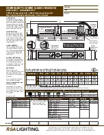 Preview for 1 page of Cooper Lighting Cobolight T5HO39 Specifications