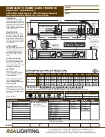 Cooper Lighting Combo Classic CR230M39 Specification Sheet preview