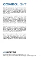 Preview for 2 page of Cooper Lighting COMBOLIGHT CO Recessed Series User Manual