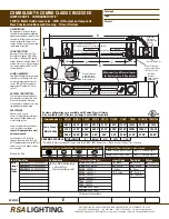 Предварительный просмотр 1 страницы Cooper Lighting COMBOLIGHT CR220M70 Specification Sheet