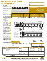 Preview for 1 page of Cooper Lighting Combolight LV360MH Specification Sheet