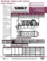 Preview for 1 page of Cooper Lighting Combolight MLU213 Specifications