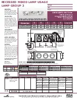 Preview for 1 page of Cooper Lighting Combolight MLU313 Specifications