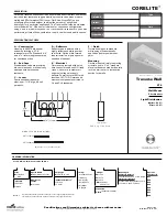 Preview for 1 page of Cooper Lighting Corelite 2T8 Specifications