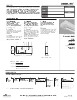Cooper Lighting Corelite Traverse Wall 1T5HO Specifications preview