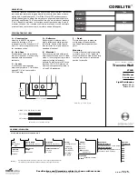 Cooper Lighting CORELITE Traverse Wall 2T5HO Specifications preview