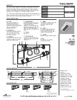 Cooper Lighting FAIL-SAFE FDI Specification preview