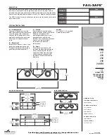 Предварительный просмотр 1 страницы Cooper Lighting FAIL-SAFE FRS-217 Specification