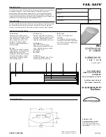 Preview for 1 page of Cooper Lighting FAIL-SAFE HVL Specification Sheet