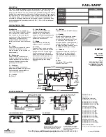 Preview for 1 page of Cooper Lighting FAIL-SAFE SCF12 Specification Sheet