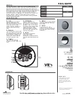 Preview for 1 page of Cooper Lighting FAIL-SAFE TC Specification Sheet